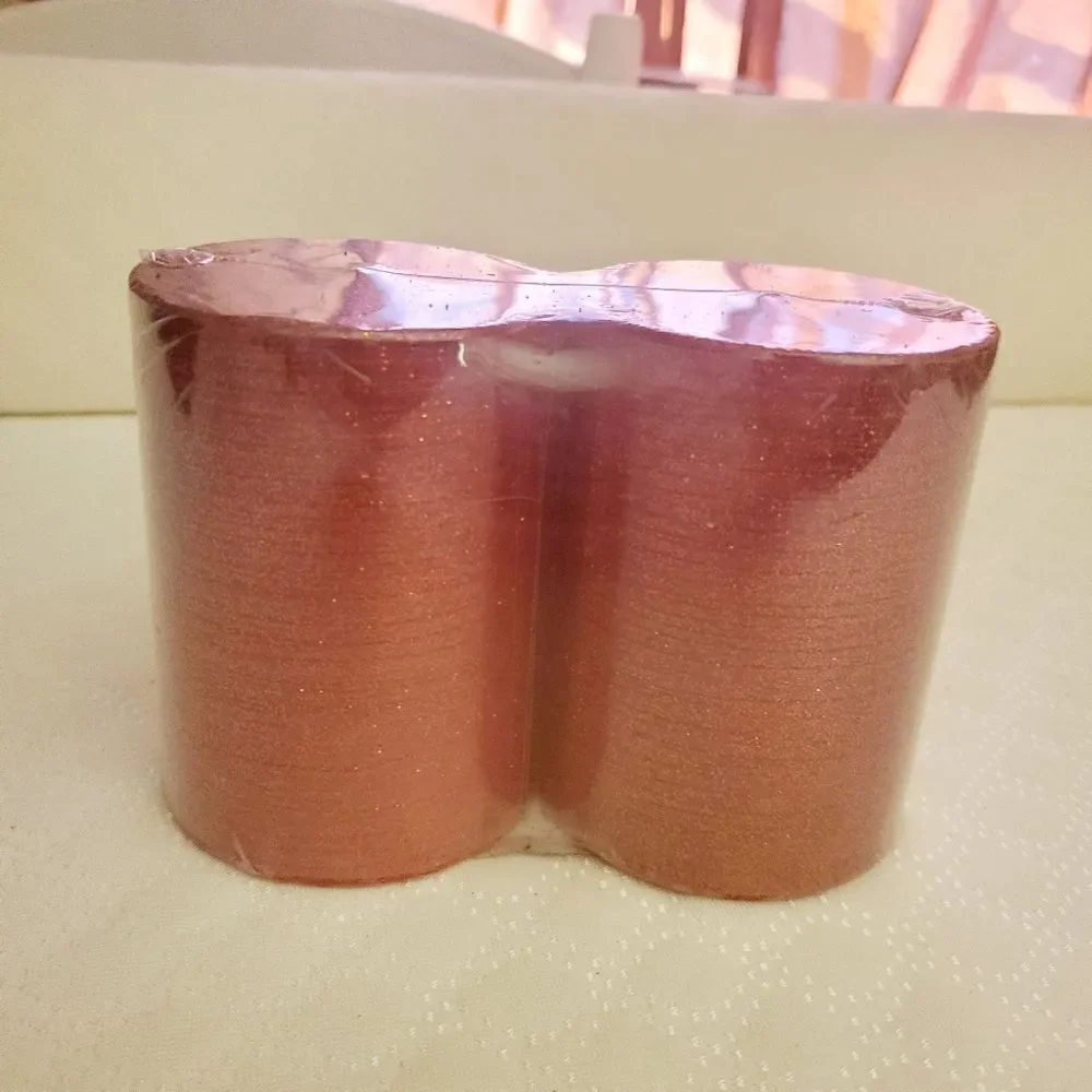 NWOT Red Pair of Christmas Candles